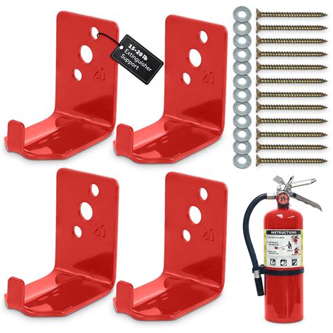 fire extinguisher metal bracket|wall mounted fire extinguisher brackets.